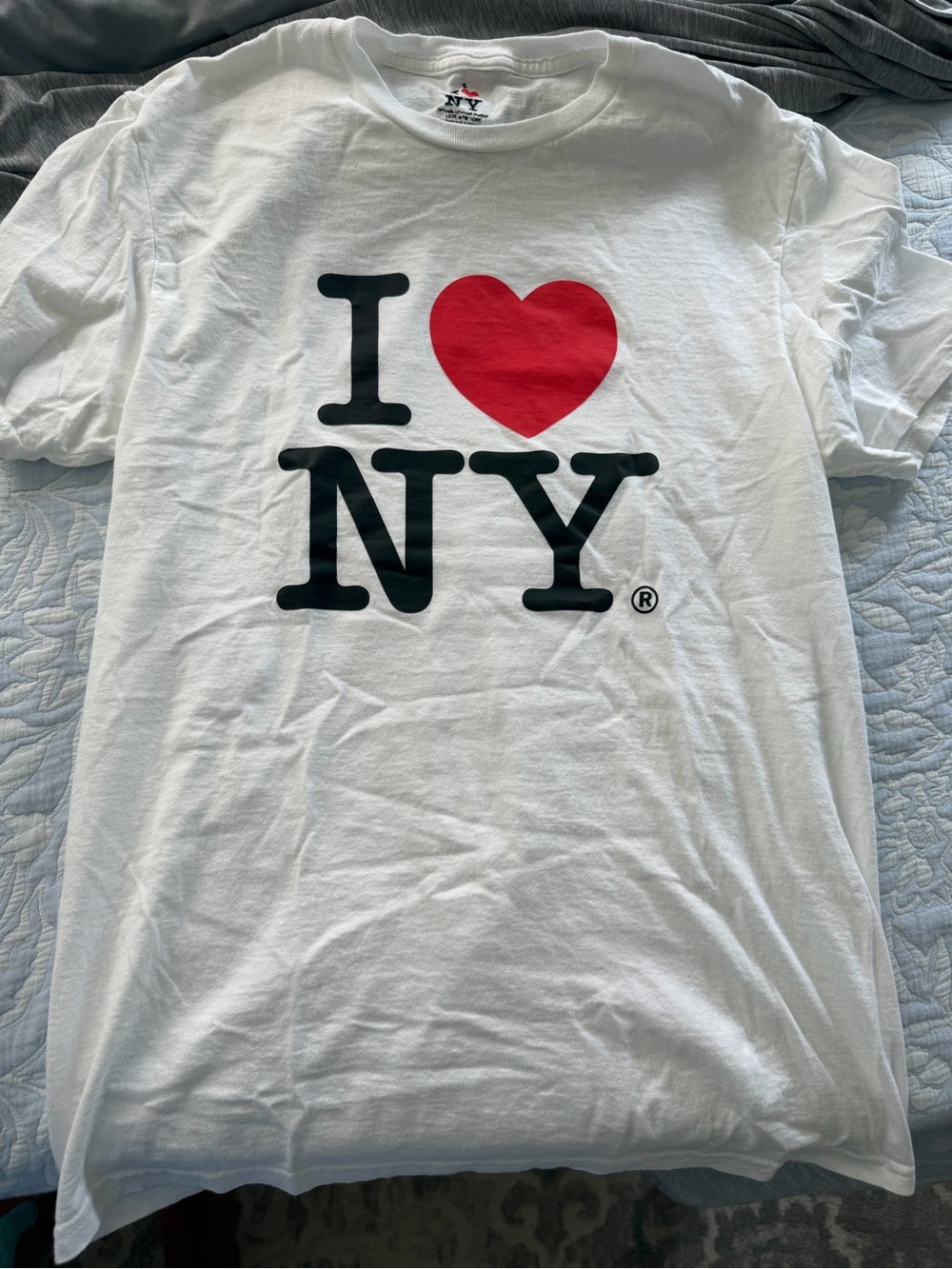 Love White Kids 'I ♥ NY' Graphic Tee with Red Heart